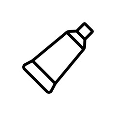 Toothpaste Vector Icon. Beauty and SPA Symbol EPS 10 File