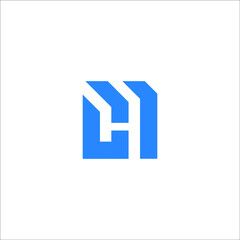 Fototapeta premium letter H logo design vector