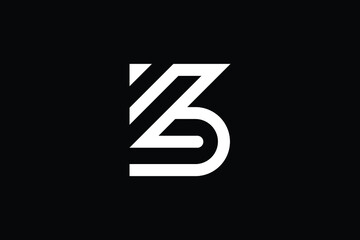 ZB logo letter design on luxury background. BZ logo monogram initials letter concept. ZB icon logo design. BZ elegant and Professional letter icon design on black background. B Z ZB BZ