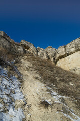 White hills in Crimea