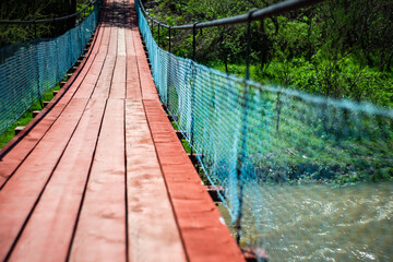 Old hanging bridge