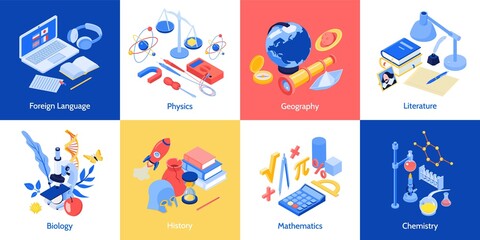 School Disciplines Design Concept
