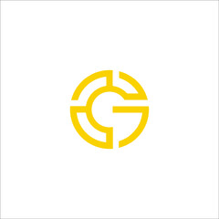 letter G logo design vector