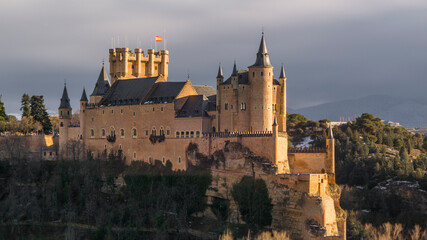 Alcázar de Segovia lateral