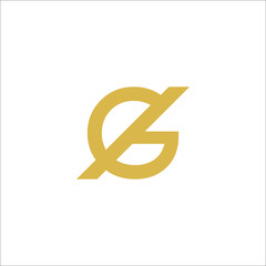 letter G logo design vector