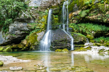 Wasserfall Slovenien