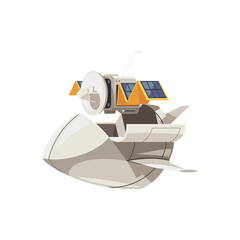 Satellite Cartoon Icon