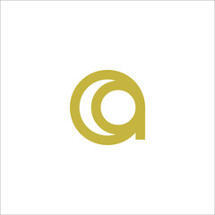 Obraz premium letter A logo design vector