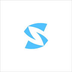 Obraz premium letter S logo design vector