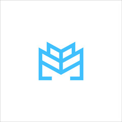 letter M logo design