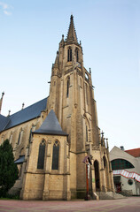 Church of Immaculate Conception of Blessed Virgin Mary in Katowice. Poland