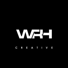 WRH Letter Initial Logo Design Template Vector Illustration