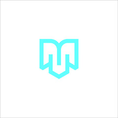 m logo design vector