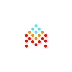m logo design vector