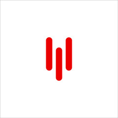 m logo design vector