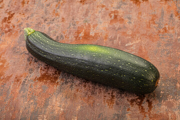 Tasty young organic natural zucchini