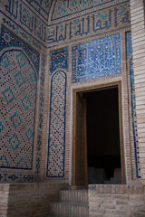 Shah-i-Zinda or Shohizinda (The Living King), a necropolis in Samarkand, Uzbekistan.