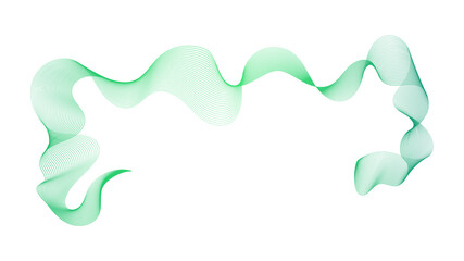 Abstract backdrop with wave gradient lines