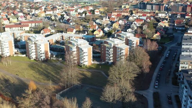 Sweden Halmstad Nissastrand Drone Video 4K
