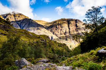 landscape in the mountains