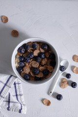 cereales con arandanos