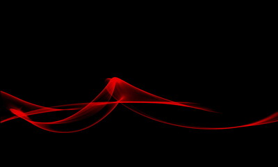 Abstract red wave background .Red waved lines for brochure, website, flyer design.