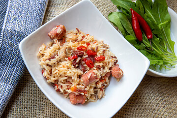 Arroz de Carreteiro - Typical food from southern Brazil