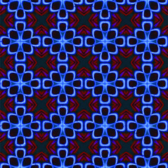 Christmas seamless vector pattern. Great for wrapping paper and wallpaper. Abstract background with repeating patterns .