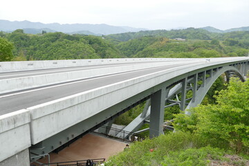 天龍峡大橋・そらさんぽ天龍峡から