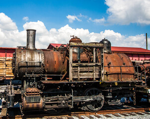 Fototapeta na wymiar Rusty Train