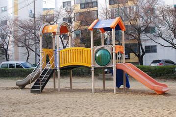 Fun and fun children's playground