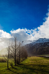 landscape in the mountains