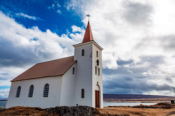 Fototapeta premium church on the hill