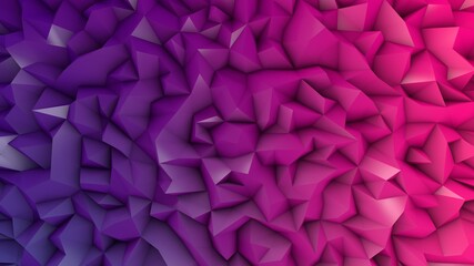 Diseño abstracto con polígonos.  Ilustración colorida con degradados. Fondo geométrico, recurso grafico.   