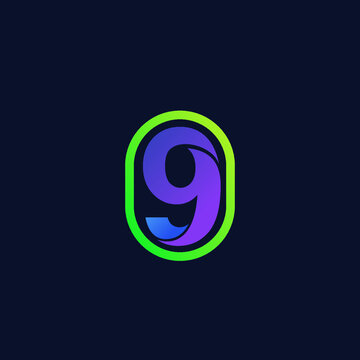 9 logo design