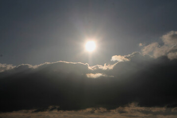 sun and clouds