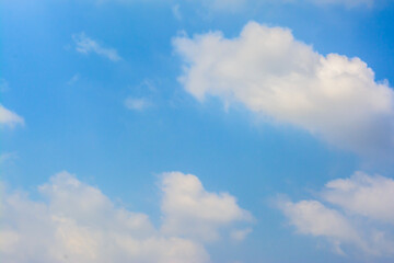 Blue sky.
