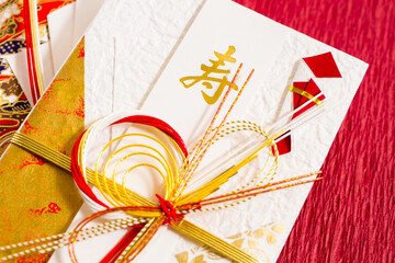Fototapeta premium 日本のご祝儀袋