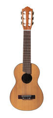 Obraz premium wooden guitar six-string closeup