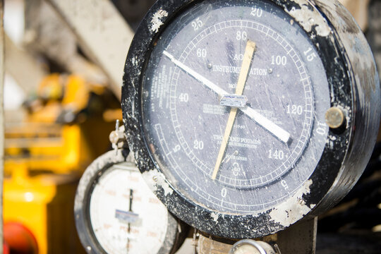 Natural Gas Drill Rig Pressure Gauge 