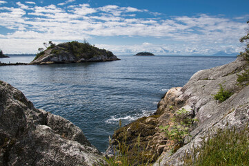 A view of Whytecliff Park.   West Vancouver BC Canada
