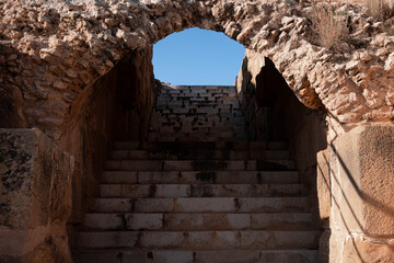 Ruins of ancient roman city