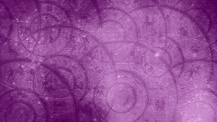 Fototapeta premium Astrology Horoscope Pattern Texture Background , Graphic Design