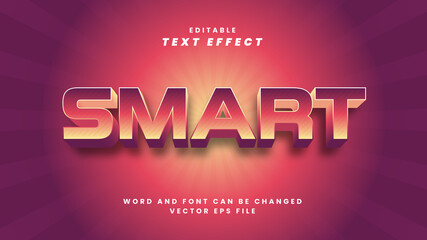 Smart text effect