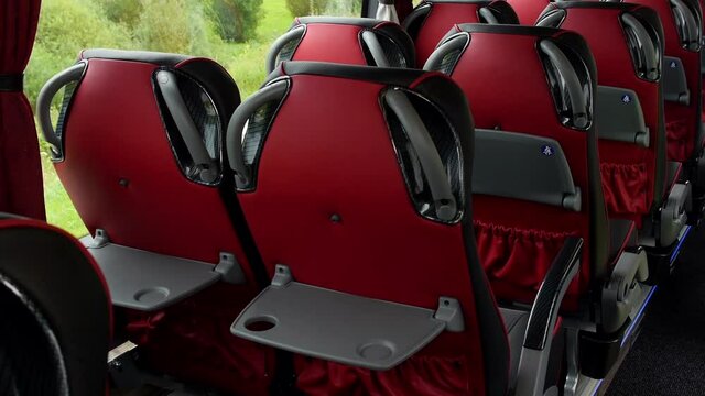 Bus Coach by Volvo Interieur with Seat Rows Slider Movement