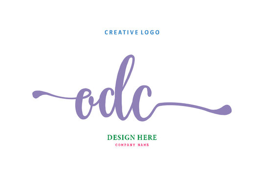 ODC lettering logo is simple, easy to understand and authoritative