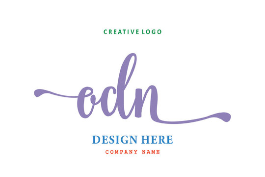 ODN lettering logo is simple, easy to understand and authoritative