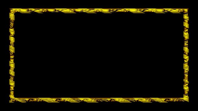 Animation of a colored border on a space in the background. For video design.
Decorative animation frame.