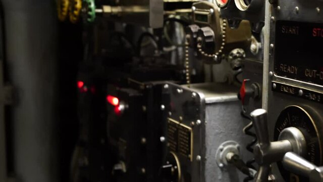 Submarine aft engine room