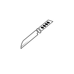 ilustration of knife